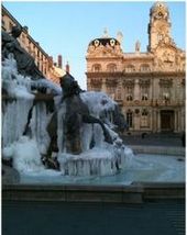 le grand froid sur Lyon