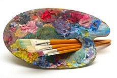 palette de peinture